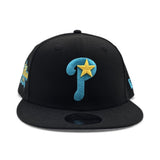 Matching  Philadelphia Phillies Gray Bottom 2026 All Star Game Side Patch New Era 9Fifty Snapback For Gamma Blue 11