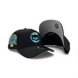 Matching Black Chicago Cubs Curved Brim Gray Bottom 1990 All Star Game New Era Curved Brim A-Frame 9Forty Snapback For Gamma Blue 11