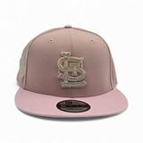 Pink Rouge St. Louis Cardinals Pink Visor Gray Bottom 2009 All Star Game Side Patch 9Fifty New Era Snapback