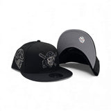 Black Pittsburgh Pirates Gray Bottom 1959 All Star Game Side Patch New Era 9Fifty Snapback
