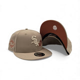 Camel Chicago White Sox Rose Logo Rust Orange Bottom 2005 World Series New Era 9Fifty Snapback