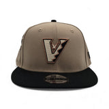 Camel Arizona Diamondbacks Upside Down Logo Black Gray Bottom 1998 Inaugural Season Side Patch New Era 9Fifty Snapback