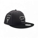 Dark Gray Arizona Diamondbacks Black Visor Gray Bottom 1998 Inaugural Season Side Patch New Era 9Fifty Snapback (Copy)