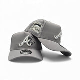 Gray Atlanta Braves Gray Bottom Curved Brim 2000 All Star Game Side Patch New Era 9Fifty A-frame Snapback (Copy)