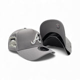 Gray Atlanta Braves Gray Bottom Curved Brim 2000 All Star Game Side Patch New Era 9Fifty A-frame Snapback (Copy)