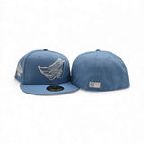 Sky Blue Los Angeles Angels Gray Bottom 2010 All Star Game Side Patch New Era 59Fifty Fitted