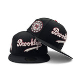 Black Glow In The Dark Brooklyn Dodgers Gray Bottom 1942 All Star Game Side Patch New Era 59Fifty Fitted