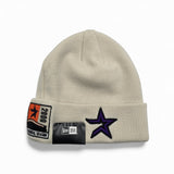 Off White Houston Astros 2000 Inaugural Season Side Patch New Era Knit Beanies