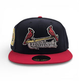Navy Blue St. Louis Cardinals Red Bottom Gray Bottom 1931 World Series New Era 59Fifty Fitted