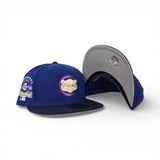 Royal Blue Chicago Cubs Navy Blue Visor Gray Bottom 1990 All Star Game Side Patch New Era Fitted