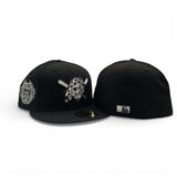 Black Pittsburgh Pirates Gray Bottom 1925 World Series Side Patch New Era 59Fifty Fitted