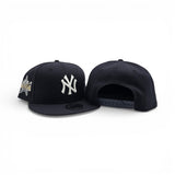 Navy Blue New York Yankees Gray Bottom Derick Jeter 14x ALL Star Side Patch New Era 9Fifty Snapback