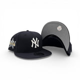 Navy Blue New York Yankees Gray Bottom Derick Jeter 14x ALL Star Side Patch New Era 9Fifty Snapback