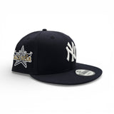 Navy Blue New York Yankees Gray Bottom Derick Jeter 14x ALL Star Side Patch New Era 9Fifty Snapback