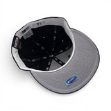 Black Arizona Diamondbacks Purple Visor Gray Bottom New Era 59Fifty True Authentic On Field Fitted