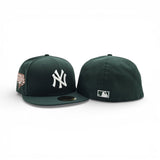 Dark Green New York Yankees Gray Bottom 2009 World Series New Era 59Fifty Fitted