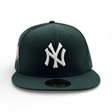 Dark Green New York Yankees Gray Bottom 2009 World Series New Era 59Fifty Fitted