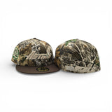 Real Tree Camo Houston Astros Brown Visor Gray Bottom 45th Anniversary Side Patch New Era 59Fifty Fitted