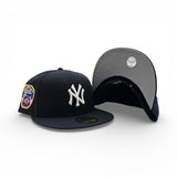 Navy Blue New York Yankees Gray Bottom Fire Department City Of New York " FDNY " Side Patch New Era 59FIFTY Fitted