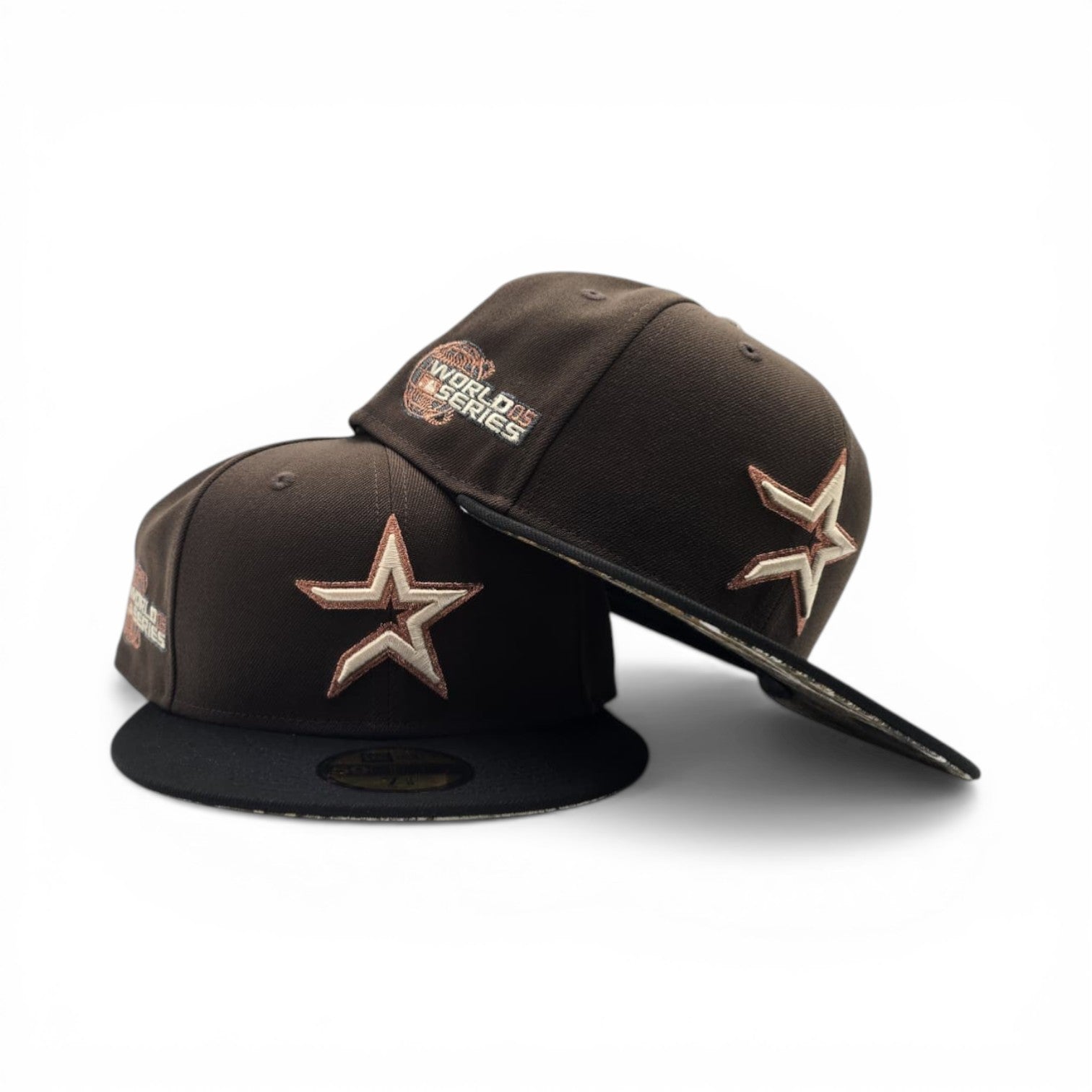Houston Astros New Era 7 5/8 monté - Patch World Series 2019 Houston Astros New Era 7 5/8 monté - Patch World Series 2019