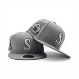 Dolphin Gray Seattle Mariners Gray Visor Green Bottom 30th Anniversary Side Patch New Era 59Fifty Fitted