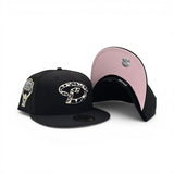 Black Cow Print Arizona Diamondbacks Pink Bottom 1998 Inaugural Season Side Patch New Era 59Fifty Fitted