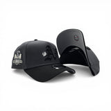 Dark Gray Oakland Athletics Rose Logo Black Curved Brim Gray Bottom 40th Anniversary Side Patch New Era 9Forty Snapback