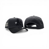 Dark Gray Oakland Athletics Rose Logo Black Curved Brim Gray Bottom 40th Anniversary Side Patch New Era 9Forty Snapback