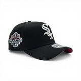 Black Chicago White Sox Curved Brim Red Bottom 2003 All Star Game Side Patch New Era 9Forty Snapback