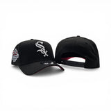 Black Chicago White Sox Curved Brim Red Bottom 2003 All Star Game Side Patch New Era 9Forty Snapback