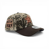 Real Tree Houston Astros Brown Curved Brim Gray Bottom 20th Anniversary Side Patch New Era 9Forty Snapback