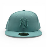 Tonal Mint Green New York Yankees Gray Bottom Color Pack New Era 59Fifty Fitted