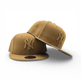 Tonal Panama Tan New York Yankees Gray Bottom Color Pack New Era 59Fifty Fitted
