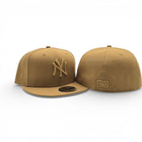 Tonal Panama Tan New York Yankees Gray Bottom Color Pack New Era 59Fifty Fitted