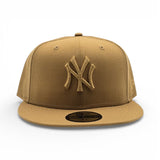 Tonal Panama Tan New York Yankees Gray Bottom Color Pack New Era 59Fifty Fitted