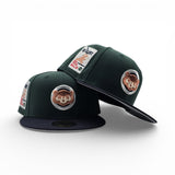 Green Chicago Cubs Navy Blue Visor Gray Bottom Be Alert Foul Balls Side Patch New Era 59Fifty Fitted