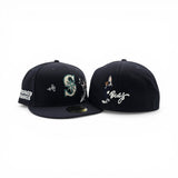 Navy Blue Seattle Mariners Gray Bottom Looney Tunes Bugs Bunny New Era 59Fifty Fitted