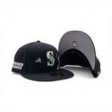 Navy Blue Seattle Mariners Gray Bottom Looney Tunes Bugs Bunny New Era 59Fifty Fitted