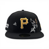 Black Pittsburgh Pirates Gray Bottom Looney Tunes Bugs Bunny New Era 59Fifty Fitted