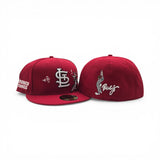 Red St. Louis Cardinals Gray Bottom Looney Tunes Bugs Bunny New Era 59Fifty Fitted