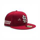Red St. Louis Cardinals Gray Bottom Looney Tunes Bugs Bunny New Era 59Fifty Fitted