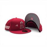 Red Los Angeles Angels Gray Bottom Looney Tunes Bugs Bunny New Era 59Fifty Fitted