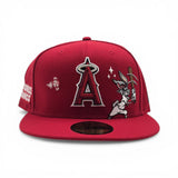 Red Los Angeles Angels Gray Bottom Looney Tunes Bugs Bunny New Era 59Fifty Fitted