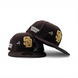 Brown San Diego Padres Gray Bottom Looney Tunes Bugs Bunny New Era 59Fifty Fitted