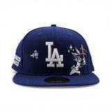 Royal Blue Los Angeles Dodgers Gray Bottom Looney Tunes Bugs Bunny New Era 59Fifty Fitted