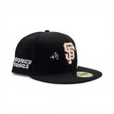 Black San Francisco Giants Gray Bottom Looney Tunes Bugs Bunny New Era 59Fifty Fitted