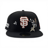 Black San Francisco Giants Gray Bottom Looney Tunes Bugs Bunny New Era 59Fifty Fitted