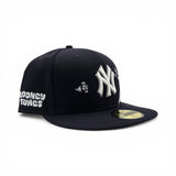 Navy Blue New York Yankees Gray Bottom Looney Tunes Bugs Bunny New Era 59Fifty Fitted