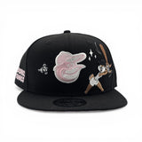 Black Baltimore Orioles Pink Bottom Looney Tunes Lola Bunny 9Fifty Snapback