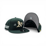 Dark Green Oakland Athletics Gray Bottom Looney Tunes Bugs Bunny 9Fifty Snapback
